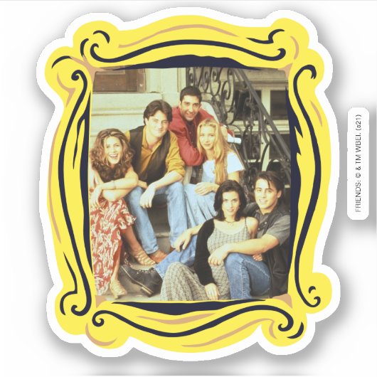 友だち™ | Cast Siat on the Stop シール (正面)