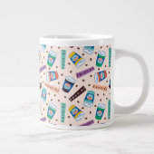 友だち™ Central Perkコーヒ鮮やかーパターン ジャンボコーヒーマグカップ (右)
