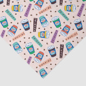 友だち™ Central Perkコーヒ鮮やかーパターン 薄葉紙 (詳細)