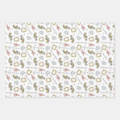 友だち™ | Central Perk水彩パターン ラッピングペーパーシート (正面3)