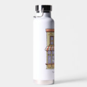 友だち™ | Central Perk Cartoonコーヒーショップ ウォーターボトル (右面)