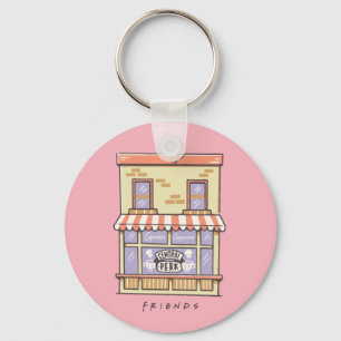友だち™ Central Perk Cartoonコーヒーショップ キーホルダー