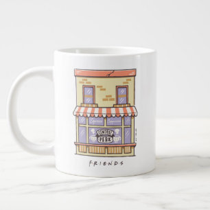 友だち™ Central Perk Cartoonコーヒーショップ ジャンボコーヒーマグカップ