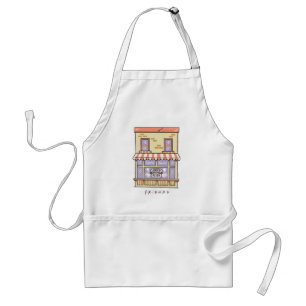 友だち™ Central Perk Cartoonコーヒーショップ スタンダードエプロン