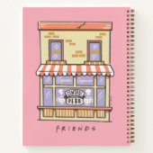 友だち™ | Central Perk Cartoonコーヒーショップ ノートブック (裏面)