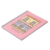 友だち™ | Central Perk Cartoonコーヒーショップ ノートブック (左側)