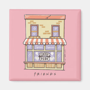 友だち™ Central Perk Cartoonコーヒーショップ マグネット