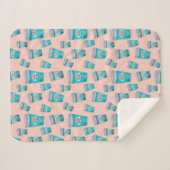 友だち™ | Central Perk Coffee Cupパターン シェルパブランケット (正面(横))