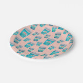 友だち™ | Central Perk Coffee Cupパターン ペーパープレート (アングル)