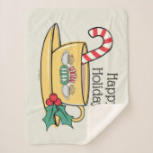友だち™ | Central Perk Holiday Mag シェルパブランケット (正面)