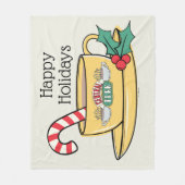 友だち™ | Central Perk Holiday Mag フリースブランケット (正面)