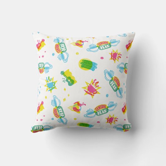 友だち™ | Central Perk Neon Pattern クッション (裏面)