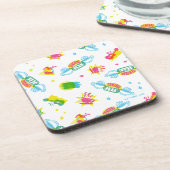 友だち™ | Central Perk Neon Pattern コースター (左側)