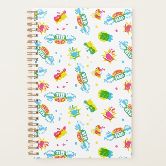 友だち™ | Central Perk Neon Pattern プランナー手帳 (正面)