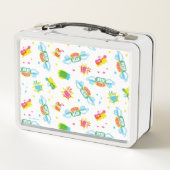 友だち™ | Central Perk Neon Pattern メタルランチボックス (裏面)