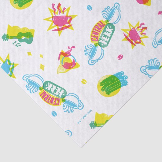 友だち™ | Central Perk Neon Pattern 薄葉紙 (詳細)