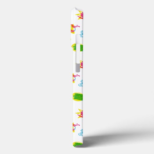 友だち™ | Central Perk Neon Pattern Case-Mate iPhoneケース (裏面 / 左)