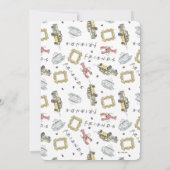 友だち™ | Central Perk Water color 50誕生日 招待状 (裏面)