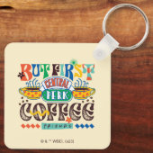 友だち™ | First Coffee 鮮やか Graphic キーホルダー (裏面)