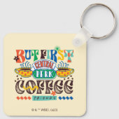 友だち™ | First Coffee 鮮やか Graphic キーホルダー (裏面)