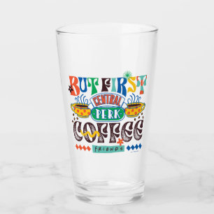 友だち™ First Coffee 鮮やか Graphic タンブラーグラス