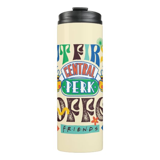 友だち™ | First Coffee 鮮やか Graphic タンブラー (正面)