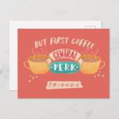 友だち™ | First Coffee - Central Perk ポストカード (正面/裏面)