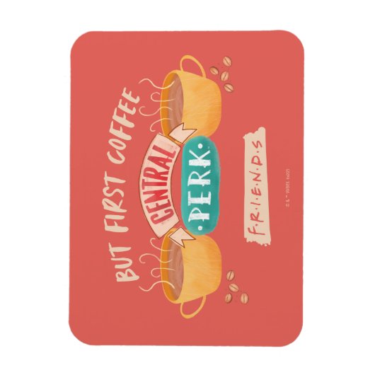 友だち™ | First Coffee - Central Perk マグネット (縦)