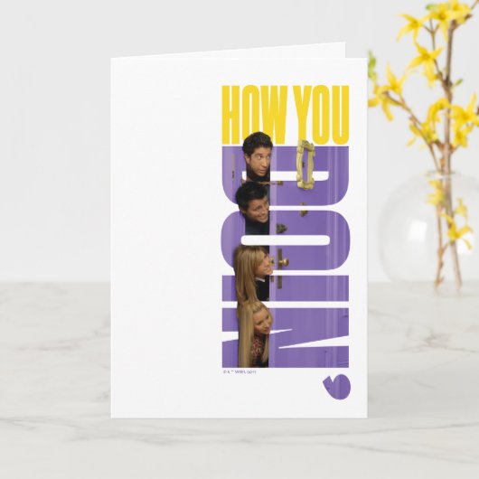 友だち™ | How You'in' カード (黄色い花)