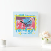 友だち™ | Iは今すぐ簡単に聞き出すことができた スクエア壁時計 (ホーム)