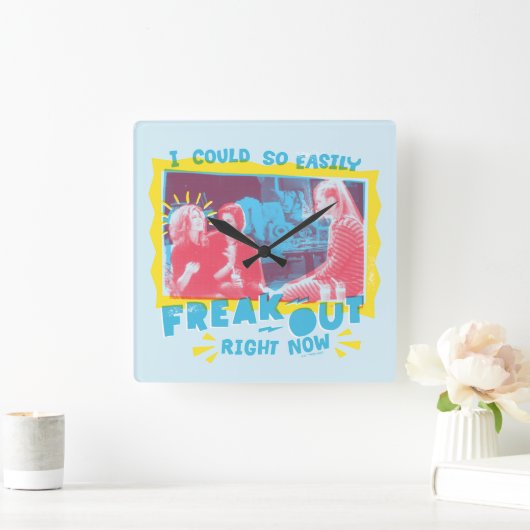 友だち™ | Iは今すぐ簡単に聞き出すことができた スクエア壁時計 (ホーム)