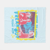 友だち™ | Iは今すぐ簡単に聞き出すことができた フリースブランケット (正面(横))