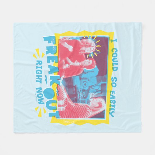 友だち™ | Iは今すぐ簡単に聞き出すことができた フリースブランケット (正面(横))