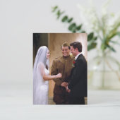 友だち™ | Joey Marries Monica & Chandler インビテーションポストカード (スタンド正面)