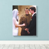 友だち™ | Joey Marries Monica & Chandler キャンバスプリント (インサイチュ (ウッドフロア))