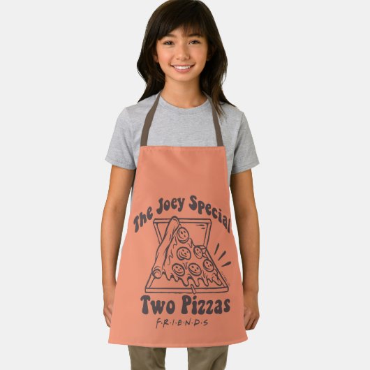 友だち™ | Joey Pizza引用文 エプロン (インサイチュ)
