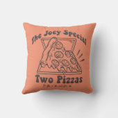 友だち™ | Joey Pizza引用文 クッション (裏面)
