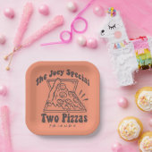 友だち™ | Joey Pizza引用文 ペーパープレート (パーティー)