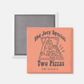 友だち™ | Joey Pizza引用文 マグネット (正面/裏面)