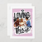 友だち™ | Joey, Rachel, & Ross – これを愛してる！ インビテーションポストカード (正面/裏面)