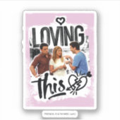 友だち™ | Joey, Rachel, & Ross – これを愛してる! シール (正面)
