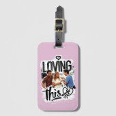 友だち™ | Joey, Rachel, & Ross – これを愛してる！ ラゲッジタグ (正面縦)