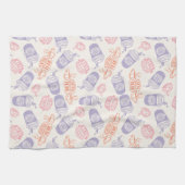 友だち™ | Pastel Centralパークパターン キッチンタオル (横)
