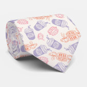 友だち™ | Pastel Centralパークパターン ネクタイ (ロール)