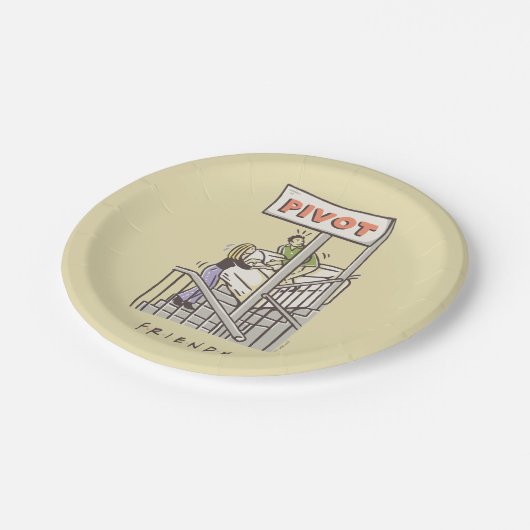 友だち™ | RossとRachel PIVOT ペーパープレート (アングル)