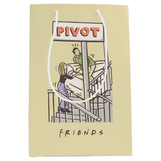 友だち™ | RossとRachel PIVOT ミディアムペーパーバッグ (正面)