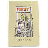 友だち™ | RossとRachel PIVOT ミディアムペーパーバッグ (裏面)