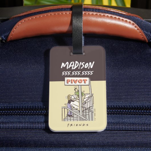 友だち™ | RossとRachel PIVOT ラゲッジタグ (裏面インサイチュ4)