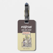 友だち™ | RossとRachel PIVOT ラゲッジタグ (裏面縦)