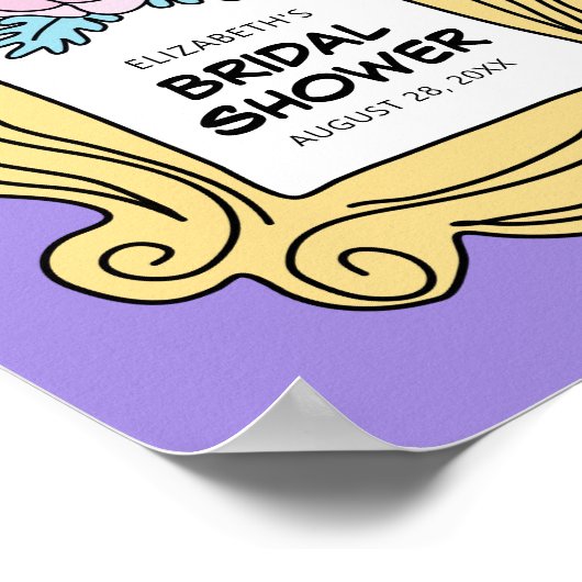 友だち™ | The One With theブライダルシャワー ポスター (角)